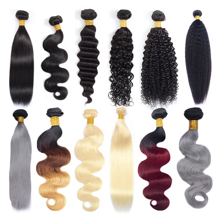 Xuchang Human Wigs Human Hair Bundles Hair Weft African Europe and America Cross Border Lace Wig for Women
