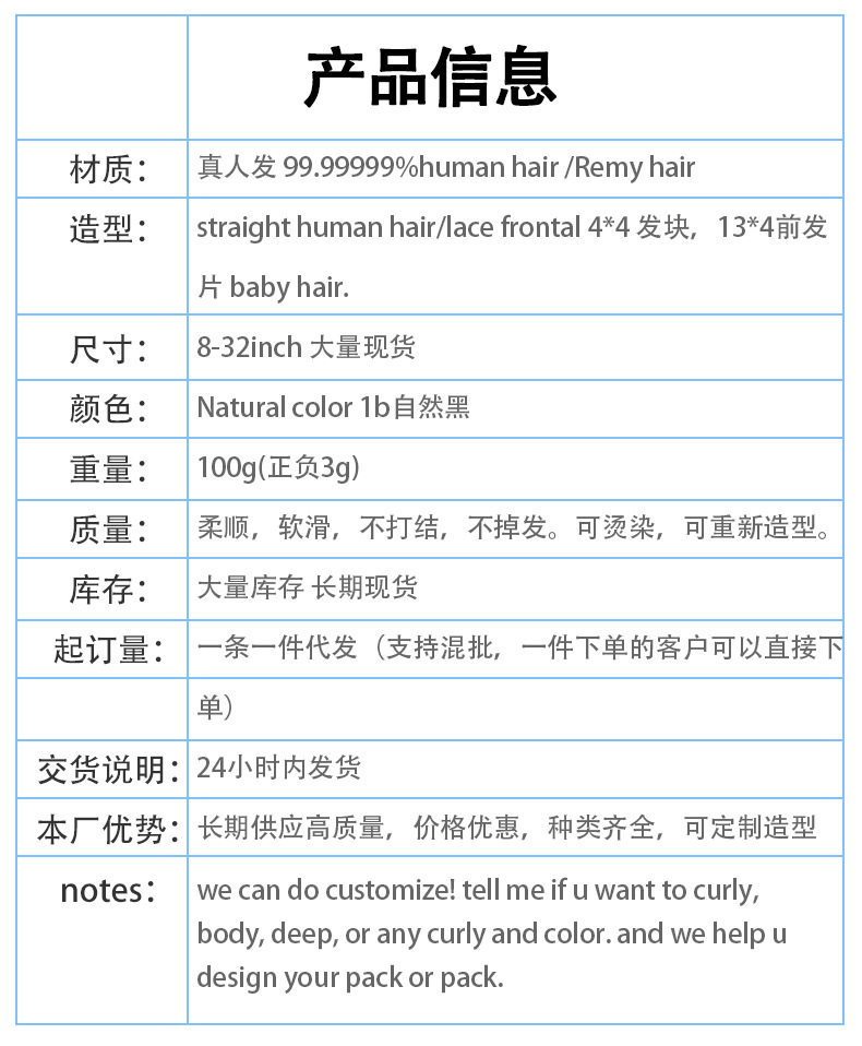 Xuchang Human Wigs Human Hair Bundles Hair Weft African Europe and America Cross Border Lace Wig for Women