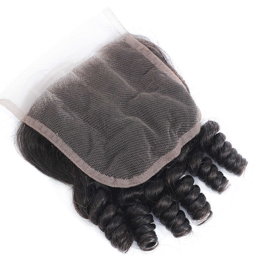 Xuchang Human Wigs Human Hair Bundles Hair Weft African Europe and America Cross Border Lace Wig for Women