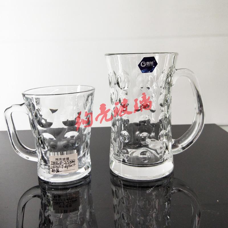 Glassware Beer glass  cup water glass with handle glass mug