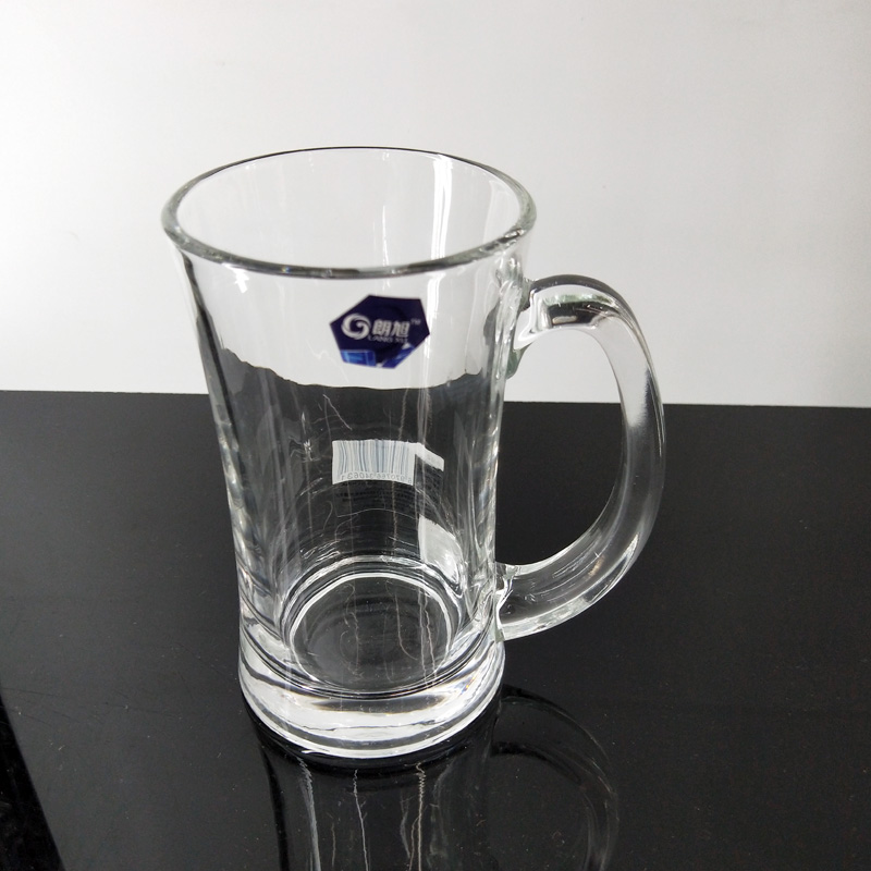 Glassware Beer glass  cup water glass with handle glass mug