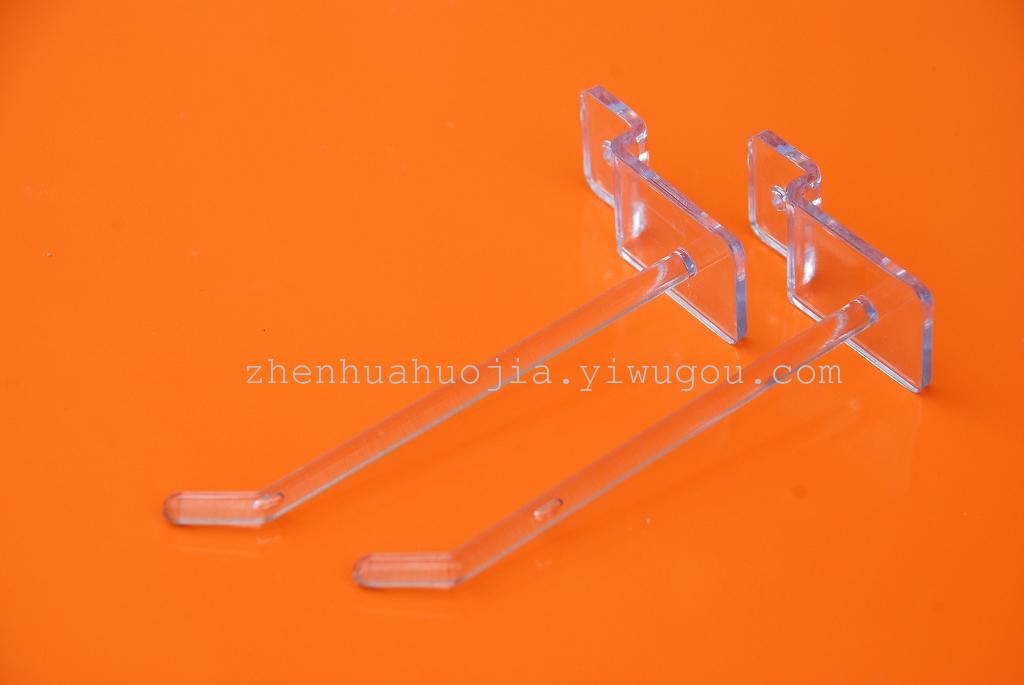 Transparent Plastic Hook Hook 5cm Long: Apple Hook, Heart-Shaped Hook, Slot Plate Hook