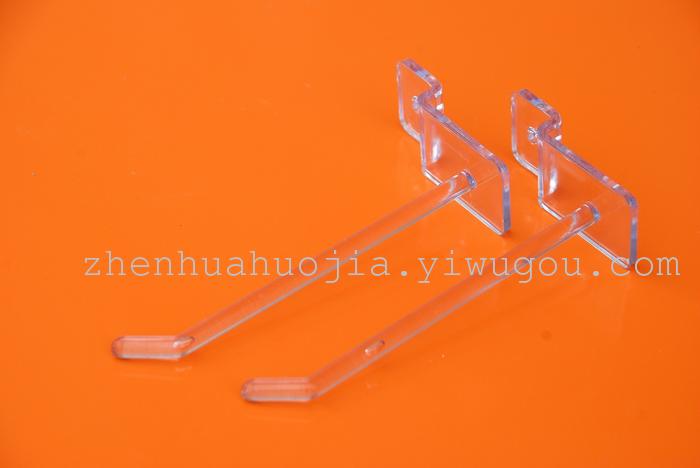 Transparent Plastic Hook Hook 5cm Long: Apple Hook, Heart-Shaped Hook, Slot Plate Hook