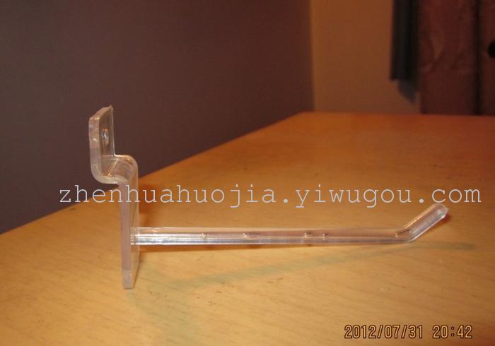 Transparent Plastic Hook Hook 5cm Long: Apple Hook, Heart-Shaped Hook, Slot Plate Hook