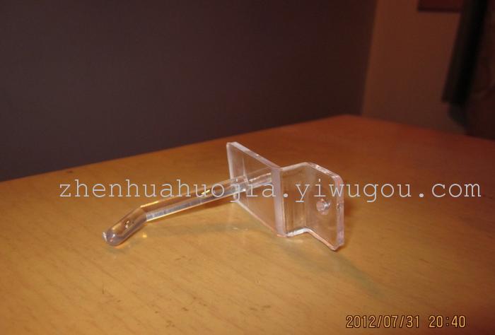 Transparent Plastic Hook Hook 5cm Long: Apple Hook, Heart-Shaped Hook, Slot Plate Hook
