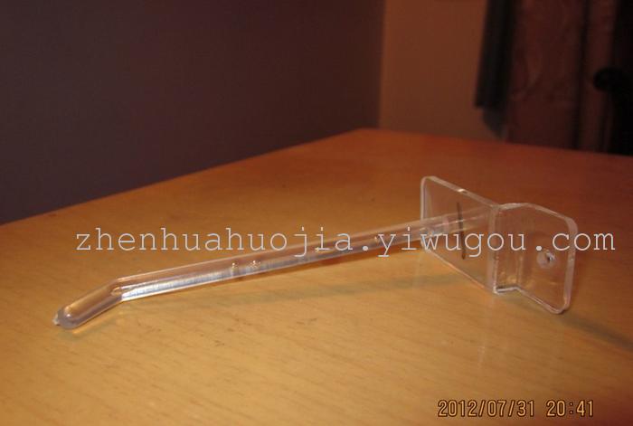 Transparent Plastic Hook Hook 5cm Long: Apple Hook, Heart-Shaped Hook, Slot Plate Hook