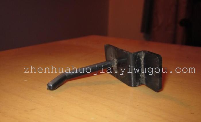Transparent Plastic Hook Hook 5cm Long: Apple Hook, Heart-Shaped Hook, Slot Plate Hook