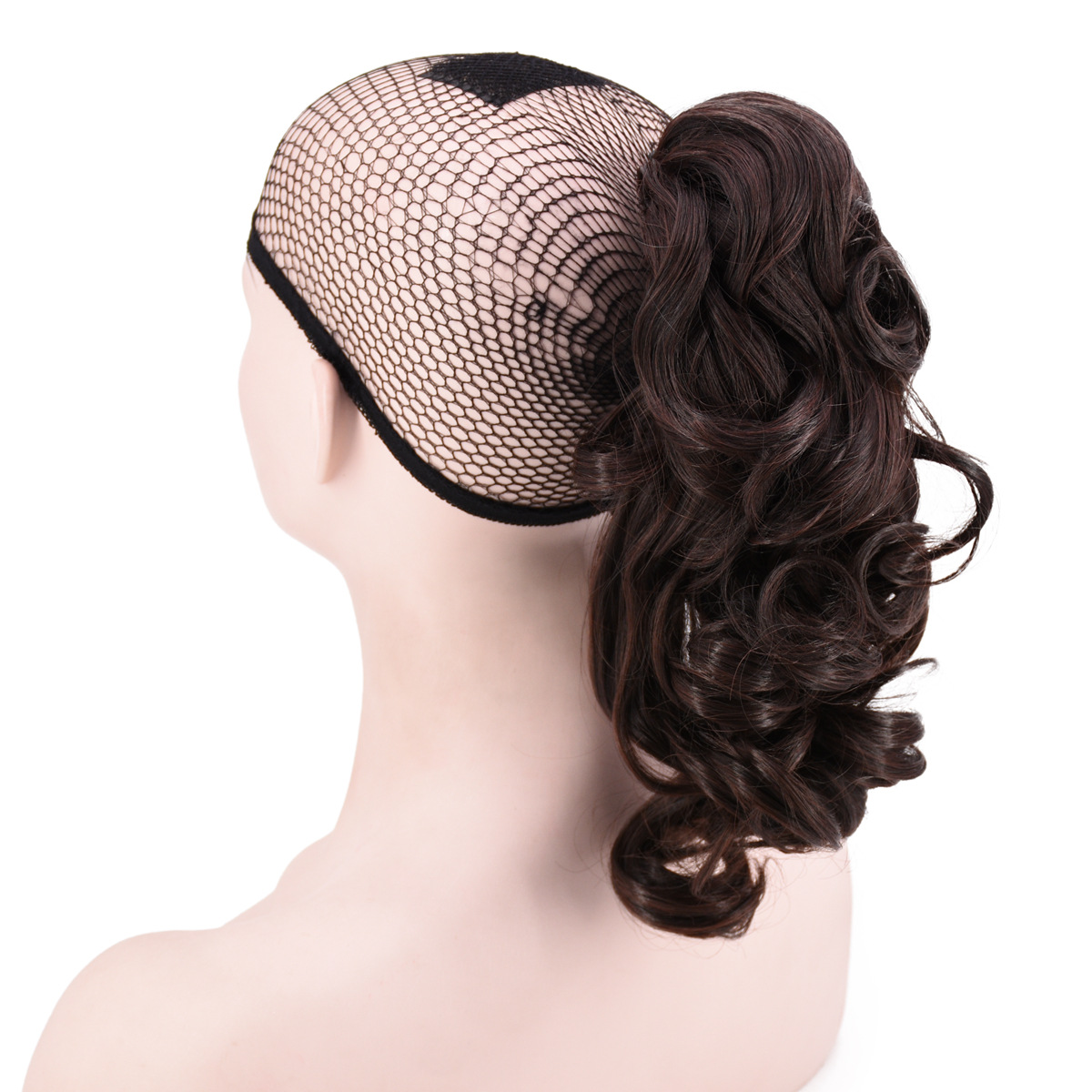Grip Ponytail Wig Female Curly Hair Pear-Shaped Hair Roll Tiger Clip Gradient Short Mid-Length Claw Clip Ponytail Factory Direct Sales Grip Ponytail Wig Female Curly Hair Pear-Shaped Hair Roll Tiger Clip Gradient Short Mid-Length Claw Clip Ponytail Factory Direct Sales
