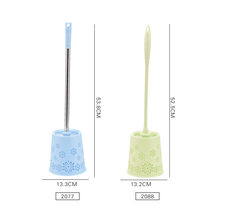 Toilet brush set hollow floral design with base plastic hot sale stainless steel toilet brush Toilet brush set hollow floral design with base plastic hot sale stainless steel toilet brush