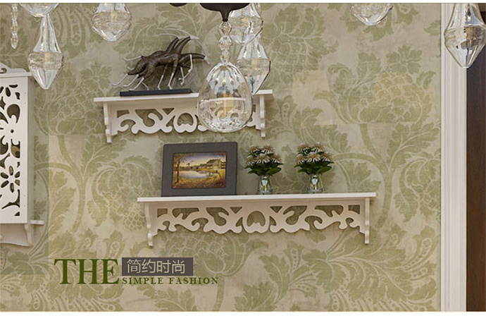 Creative Hollow Carved Hook Wood-Plastic Plate Decorative Wall-Mounted Wall Coat Creative Bg015