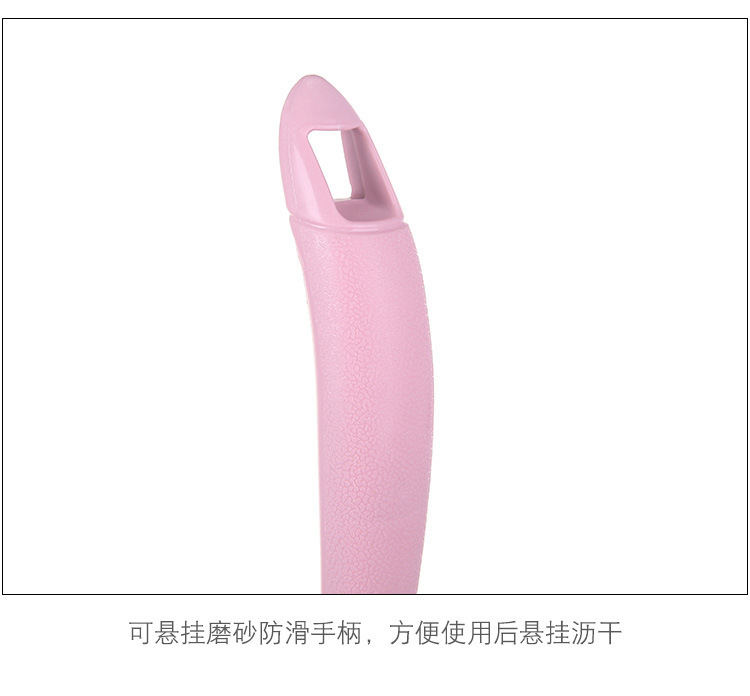 Double-sided toilet brush set toilet cleaner creative dead Angle decontamination with base bent long handle brush Double-sided toilet brush set toilet cleaner creative dead Angle decontamination with base bent long handle brush