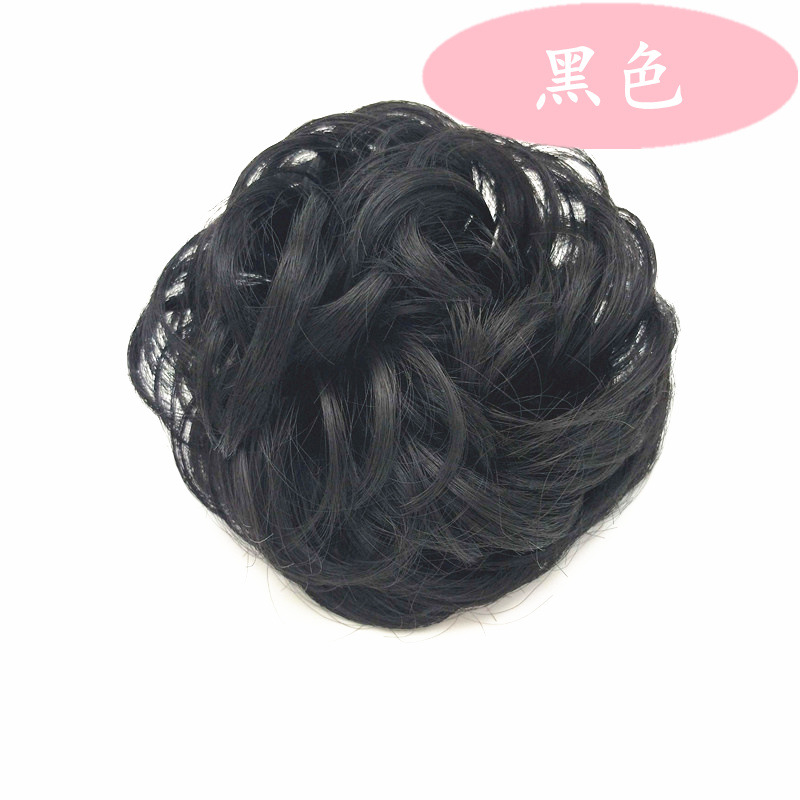 Factory Direct Supply Wig Hair Band Bun Wig Curly Hair Rubber Band Matte High-Temperature Fiber Updo Hair in Stock Factory Direct Supply Wig Hair Band Bun Wig Curly Hair Rubber Band Matte High-Temperature Fiber Updo Hair in Stock