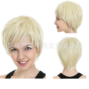 New Gradient Cosplay Anime Wig Cos Harajuku Fengcai Color Women's Long Curly Hair Head Cover Lolita