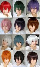 New Gradient Cosplay Anime Wig Cos Harajuku Fengcai Color Women's Long Curly Hair Head Cover Lolita