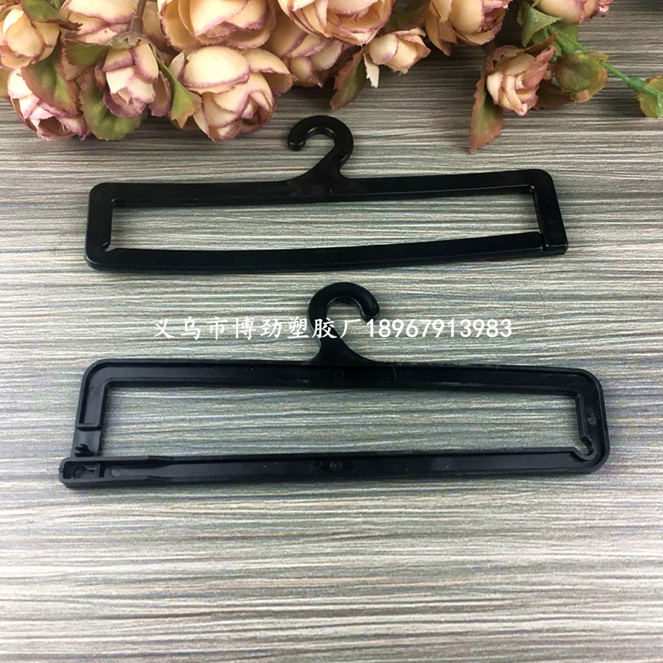Manufacturers direct Plastic opening scarf hook display stand silk scarf leggings hook can open