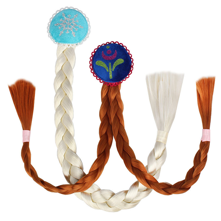 Princess elsa wig is a popular frozen children&#039;s braid