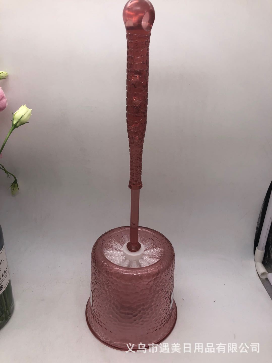 Toilet Brush Set Toilet Brush Stainless Steel Shank Toilet Brush Toilet Dead-Zone Free Toilet Brush