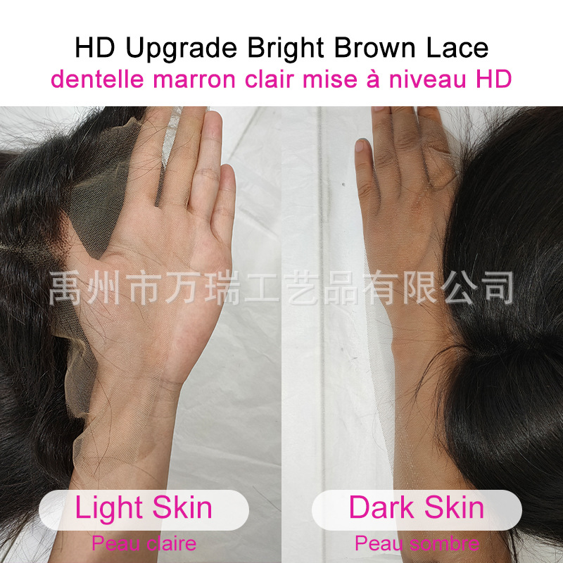 Brazilian European and American Human Hair Wig 13*4 Front Lace Full-Head Wig 4*4 Human Hair Wigs Wig for Women