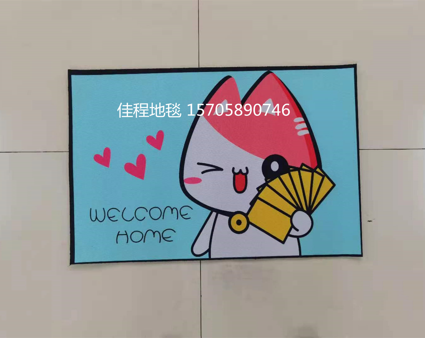 Best-Selling 3D Printing Animal Mat Printing Pad Non-Slip Mat Carpet Mats Door Mat Printing opposite Sex Animal Mat