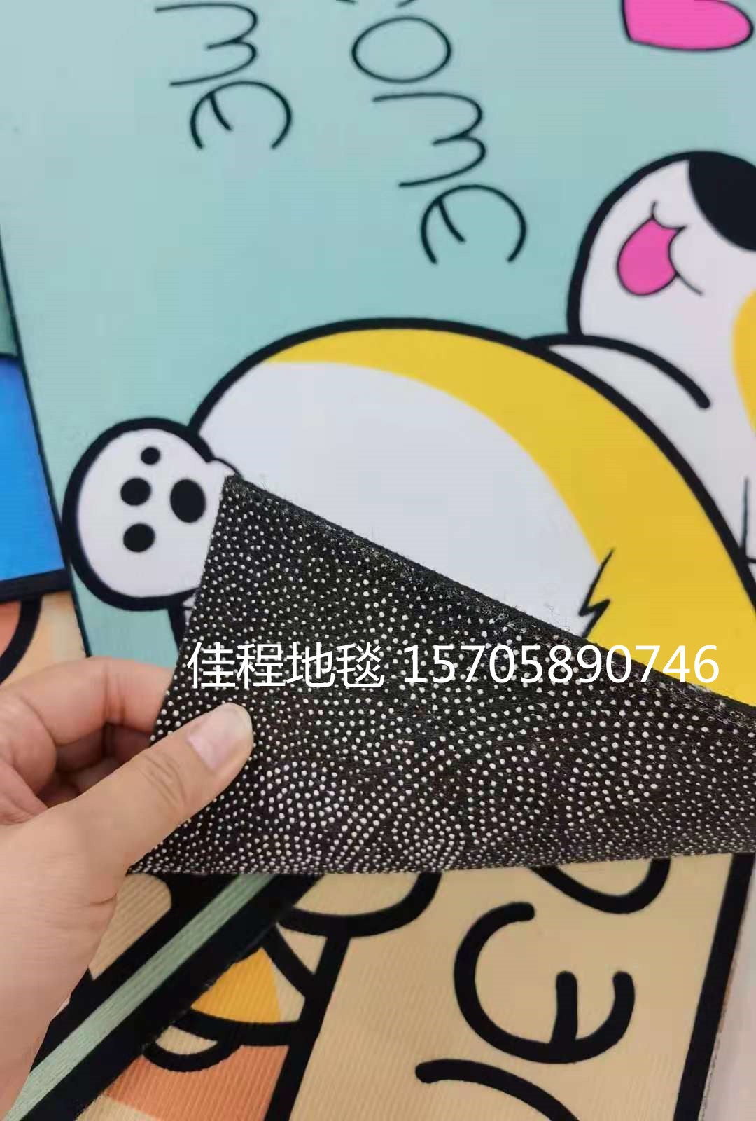 Best-Selling 3D Printing Animal Mat Printing Pad Non-Slip Mat Carpet Mats Door Mat Printing opposite Sex Animal Mat