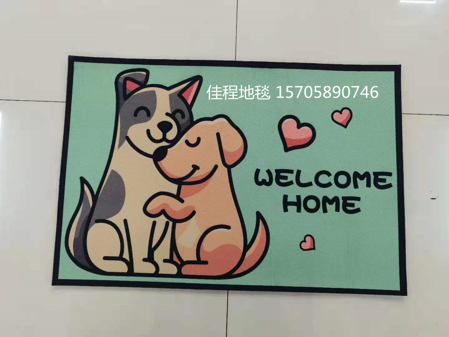 Best-Selling 3D Printing Animal Mat Printing Pad Non-Slip Mat Carpet Mats Door Mat Printing opposite Sex Animal Mat