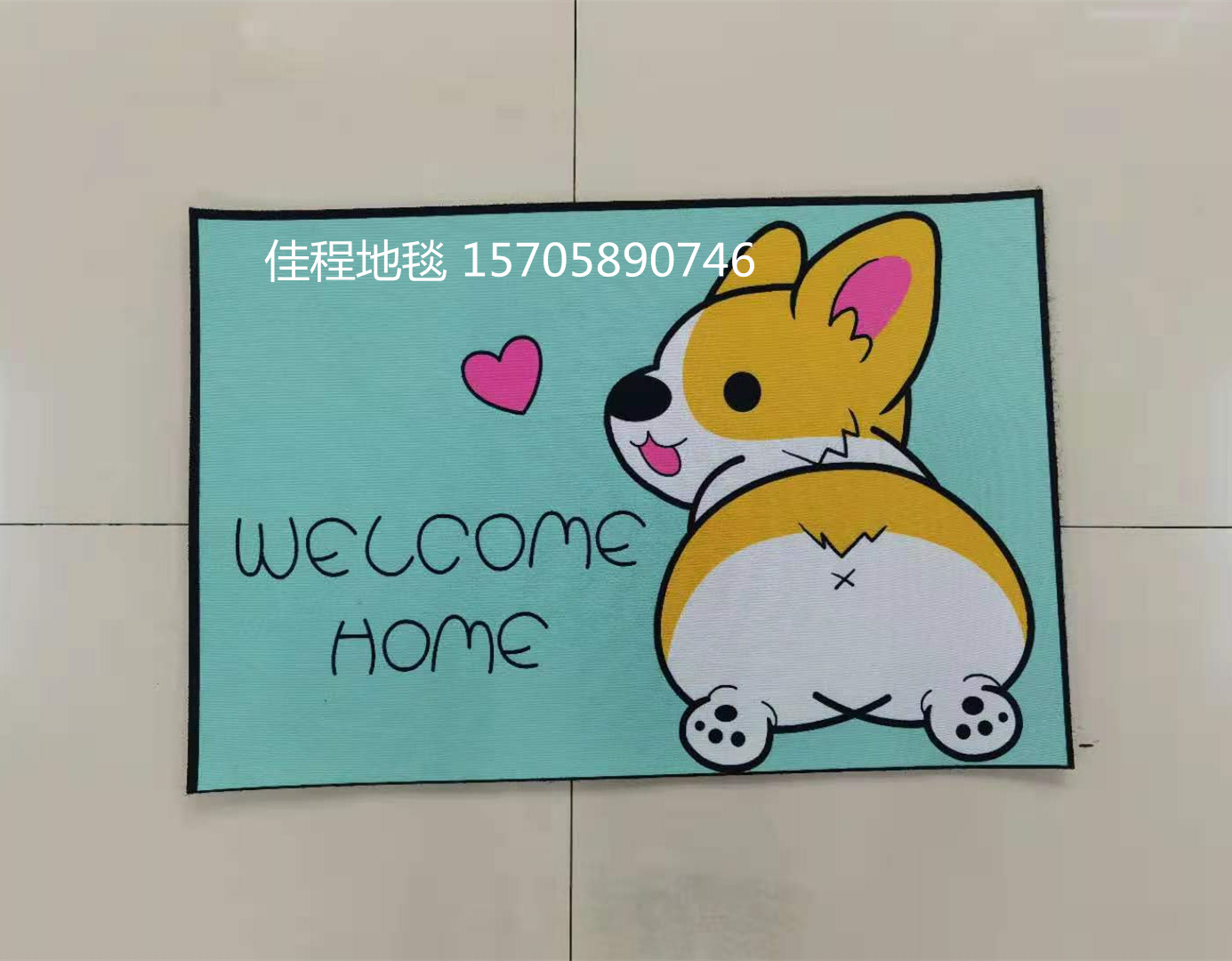 Best-Selling 3D Printing Animal Mat Printing Pad Non-Slip Mat Carpet Mats Door Mat Printing opposite Sex Animal Mat