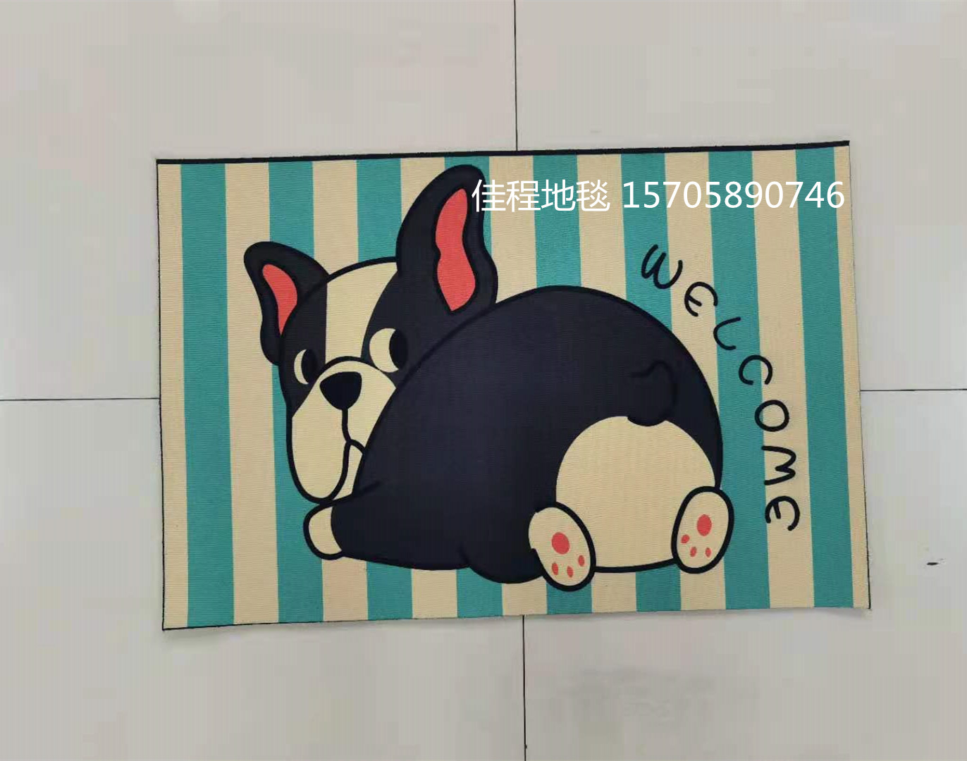 Best-Selling 3D Printing Animal Mat Printing Pad Non-Slip Mat Carpet Mats Door Mat Printing opposite Sex Animal Mat