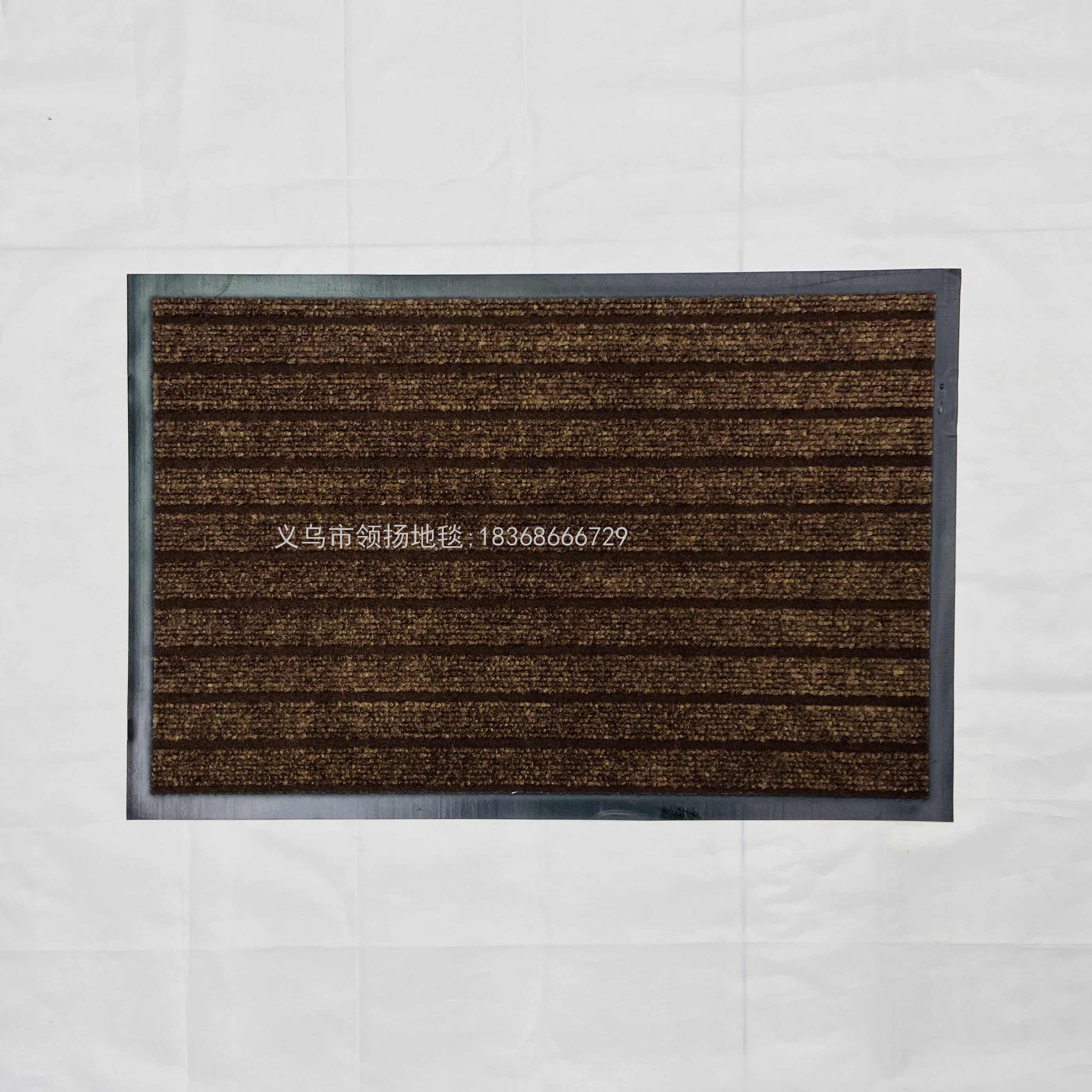 PVC Bottom Seven Stripe Floor Mat Non-Slip Floor Mat Striped Foot Mat Striped Door Mat Water-Absorbing Non-Slip Mat