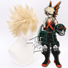 Thousand My Hero Academia Bakugou Katsuki Xiaosheng Explosion Hao Cosplay Wig Thousand My Hero Academia Bakugou Katsuki Xiaosheng Explosion Hao Cosplay Wig