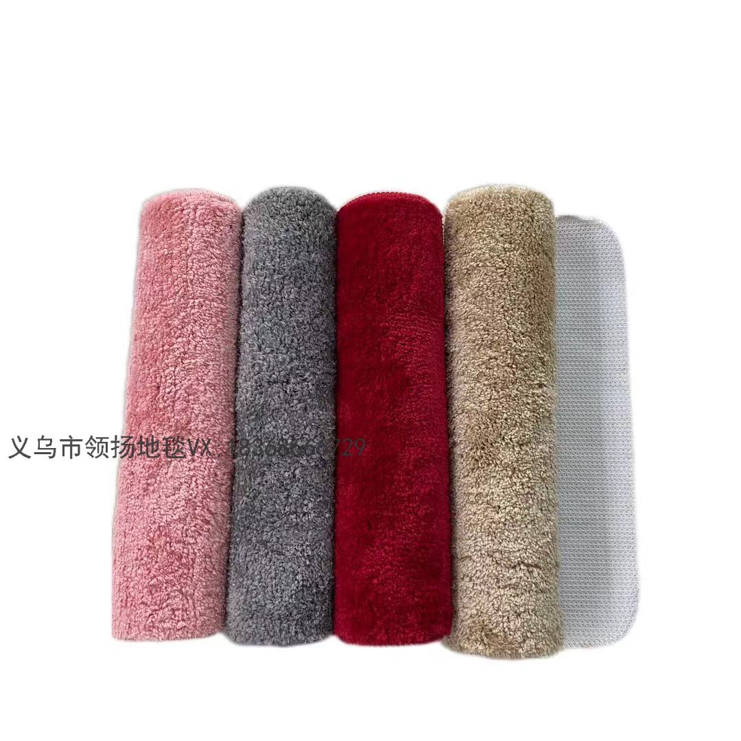 New Solid Color Velveteen Floor Mat Doorway Entrance Household Foot Mat Bathroom Carpet Bathroom Water-Absorbing Non-Slip Mat New Solid Color Velveteen Floor Mat Doorway Entrance Household Foot Mat Bathroom Carpet Bathroom Water-Absorbing Non-Slip Mat