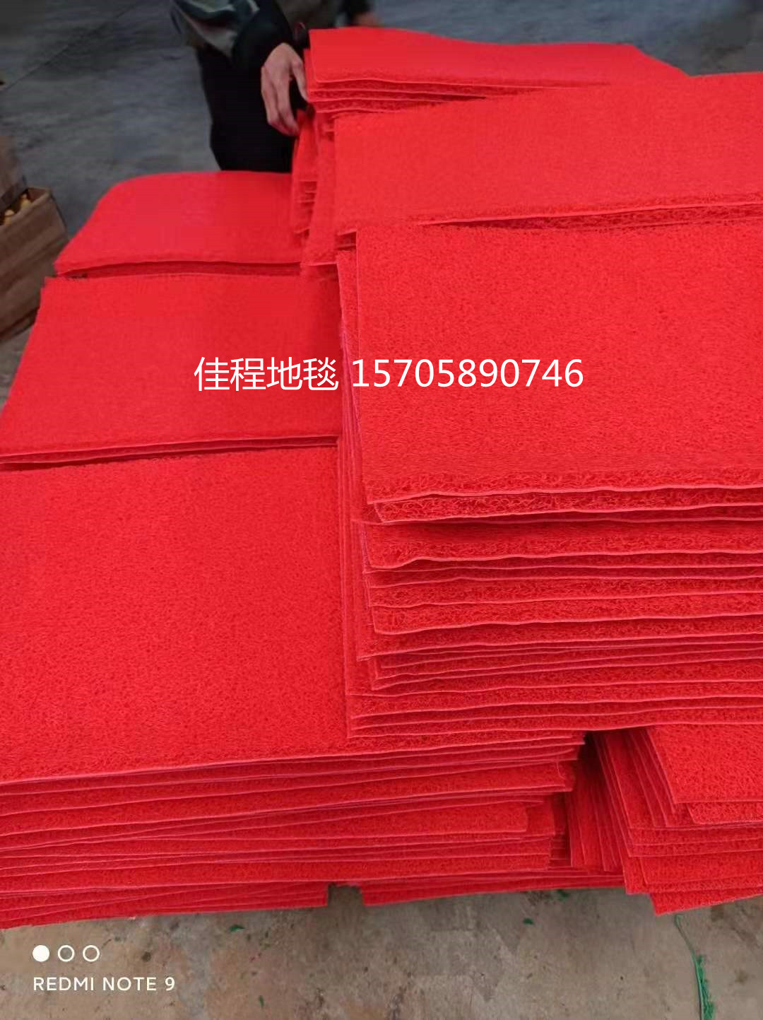 Thick PVC Floor Mat Seamless Non-Slip Mat Plain PVC Doormat Solid Color Non-Slip Mat Brushed Pad PVC Foot Pad