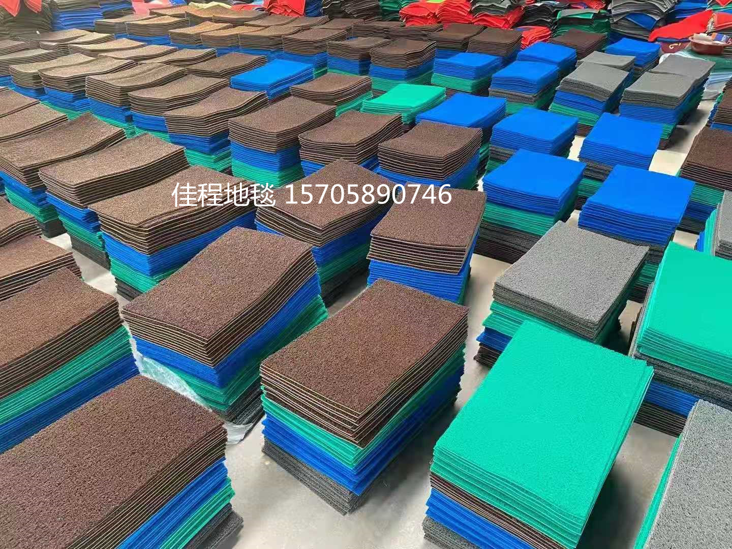 Thick PVC Floor Mat Seamless Non-Slip Mat Plain PVC Doormat Solid Color Non-Slip Mat Brushed Pad PVC Foot Pad