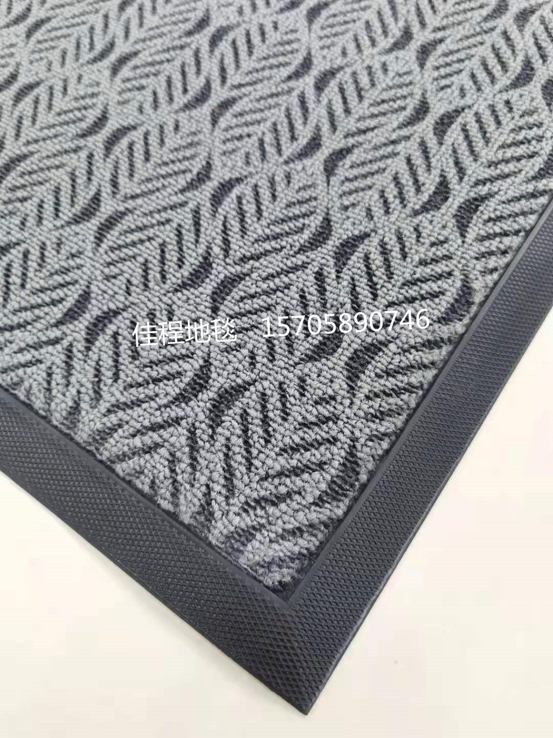 New Carved Door Mat Black Gray Polypropylene Jacquard Foot Mat Non-Slip Mat Carpet Rubber Pad Polypropylene Fiber Mat New Carved Door Mat Black Gray Polypropylene Jacquard Foot Mat Non-Slip Mat Carpet Rubber Pad Polypropylene Fiber Mat