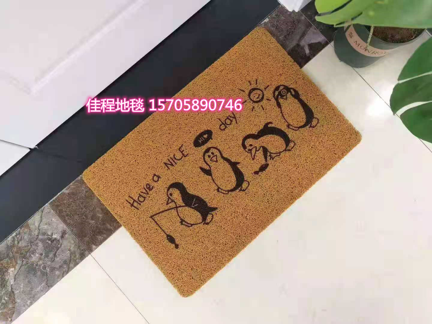 New Home Floor Mat PVC Spray Printing Floor Mat Brushed Non-Slip Mat Non-Slip Doormat Foot Mat Brown Welcome Floor Mat New Home Floor Mat PVC Spray Printing Floor Mat Brushed Non-Slip Mat Non-Slip Doormat Foot Mat Brown Welcome Floor Mat