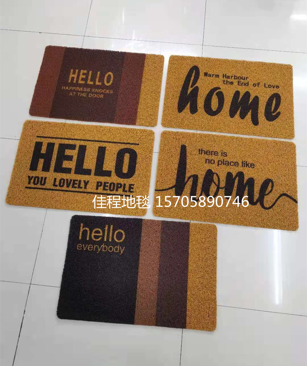 New Home Floor Mat PVC Spray Printing Floor Mat Brushed Non-Slip Mat Non-Slip Doormat Foot Mat Brown Welcome Floor Mat New Home Floor Mat PVC Spray Printing Floor Mat Brushed Non-Slip Mat Non-Slip Doormat Foot Mat Brown Welcome Floor Mat