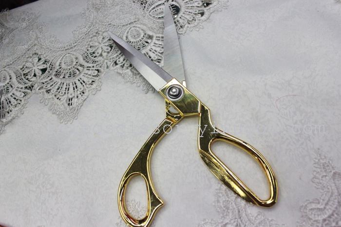 KAIBO cable KB687 gold sewing scissors cut stainless steel ribbon sewing scissors