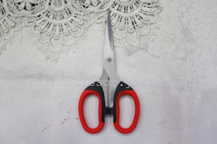 KAIBO KB221 card box office cable brand stainless steel soft handle scissors