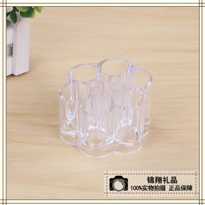 Transparent cosmetic storage box plastic simple desktop home mask packaging box skin care products storage box