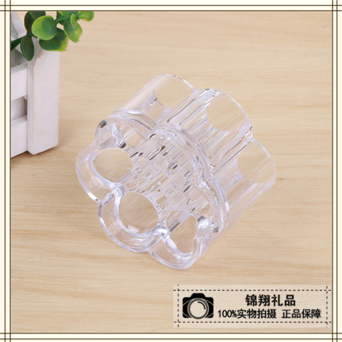 Transparent cosmetic storage box plastic simple desktop home mask packaging box skin care products storage box