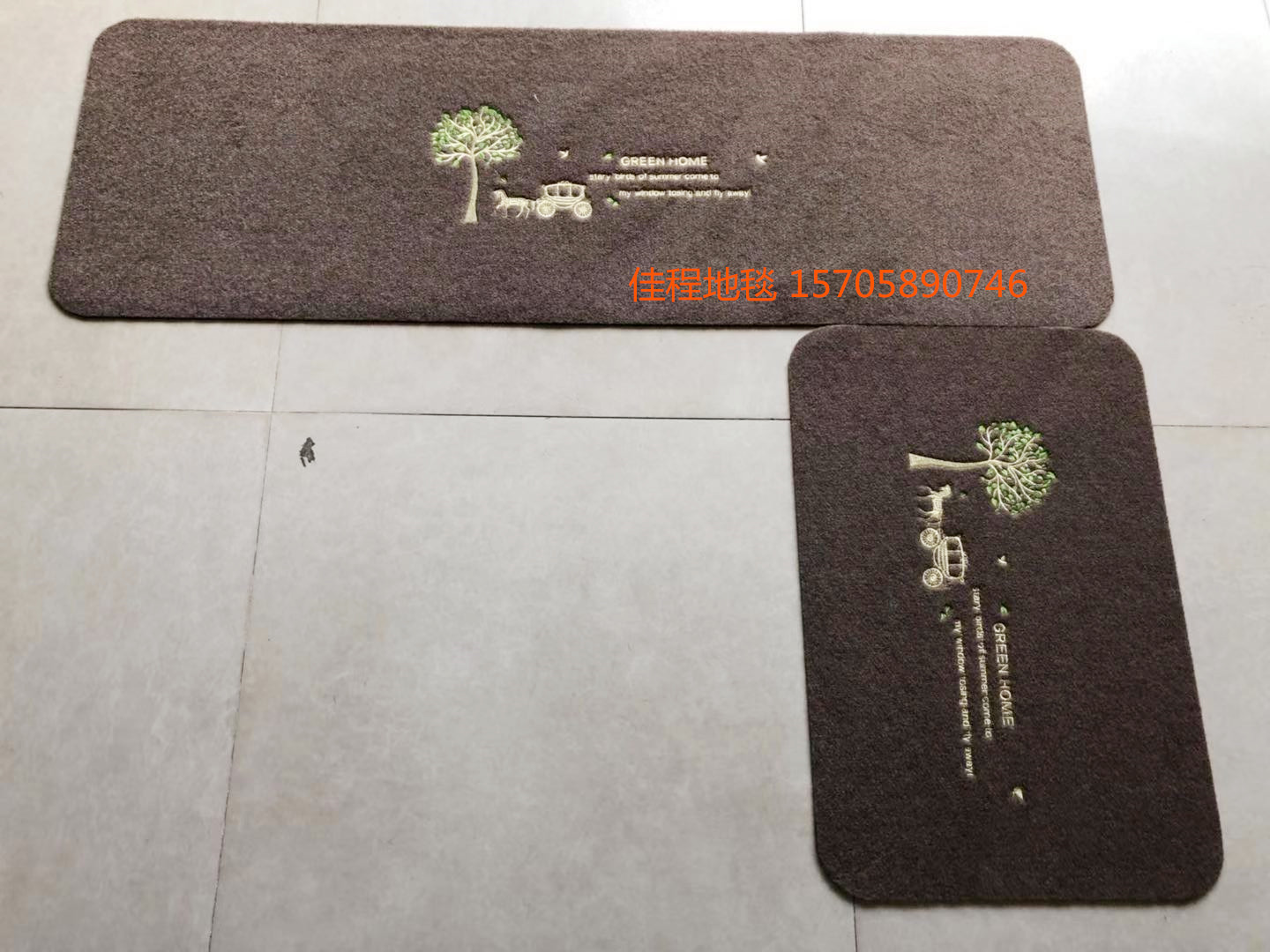 Cheap Embroidered Dirt Trap Mats Kitchen 2-Piece Set Kitchen Pad Carpet Water-Absorbing Non-Slip Mat Combination Pad Cheap Embroidered Dirt Trap Mats Kitchen 2-Piece Set Kitchen Pad Carpet Water-Absorbing Non-Slip Mat Combination Pad