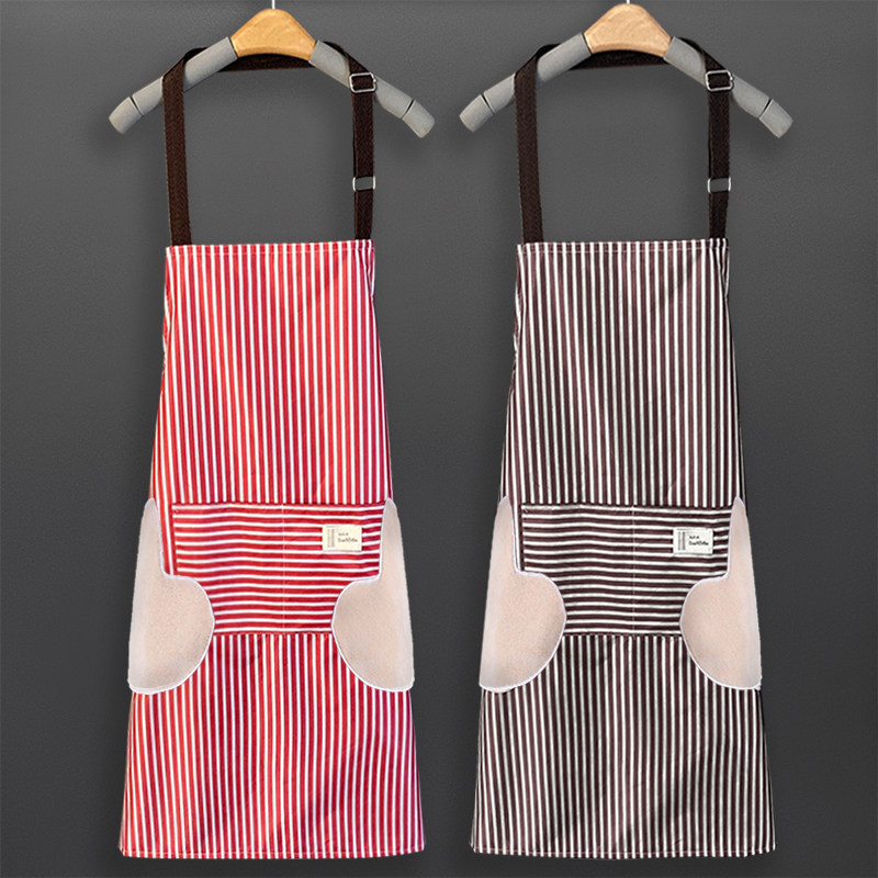 Internet Celebrity Erasable Hand Apron Waterproof Oil-Proof Home Daily Adult Kitchen Adjustable Halter Unisex Wholesale
