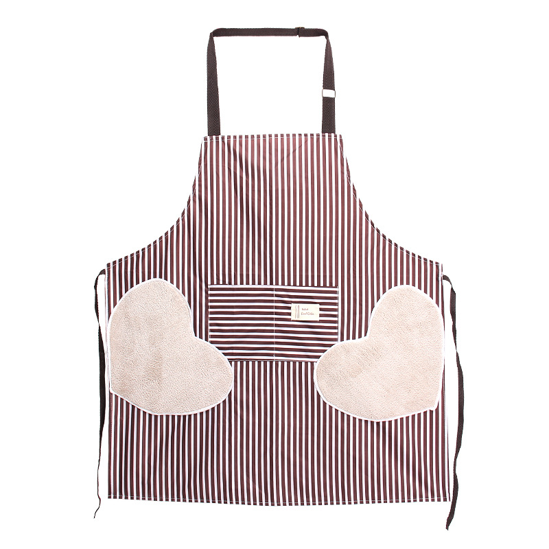 Internet Celebrity Erasable Hand Apron Waterproof Oil-Proof Home Daily Adult Kitchen Adjustable Halter Unisex Wholesale