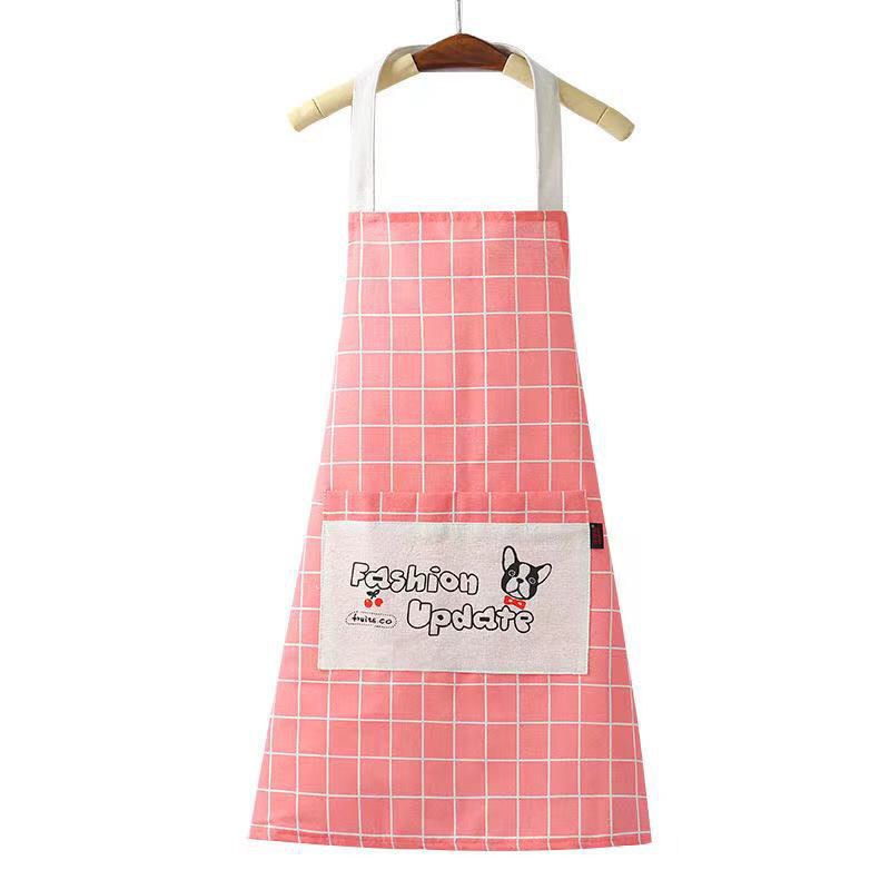 Double-Layer Cotton and Linen Apron Oil-Proof Household Apron Factory Wholesale Advertising Apron Printing Double-Layer Cotton and Linen Apron Oil-Proof Household Apron Factory Wholesale Advertising Apron Printing