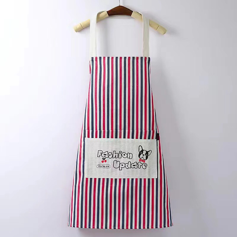 Double-Layer Cotton and Linen Apron Oil-Proof Household Apron Factory Wholesale Advertising Apron Printing Double-Layer Cotton and Linen Apron Oil-Proof Household Apron Factory Wholesale Advertising Apron Printing