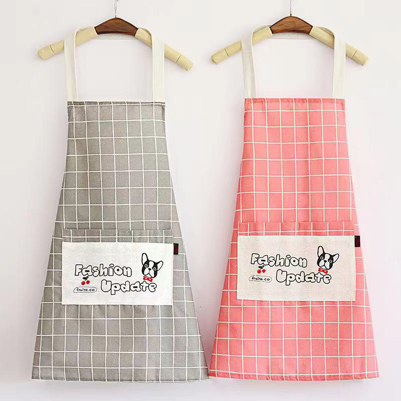Double-Layer Cotton and Linen Apron Oil-Proof Household Apron Factory Wholesale Advertising Apron Printing Double-Layer Cotton and Linen Apron Oil-Proof Household Apron Factory Wholesale Advertising Apron Printing