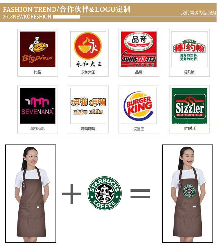 Double-Layer Cotton and Linen Apron Oil-Proof Household Apron Factory Wholesale Advertising Apron Printing Double-Layer Cotton and Linen Apron Oil-Proof Household Apron Factory Wholesale Advertising Apron Printing