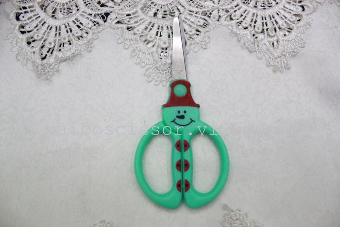 Cable KAIBO 0039 stainless steel scissors scissors' cartoon snowman display box