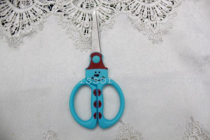 Cable KAIBO 0039 stainless steel scissors scissors' cartoon snowman display box