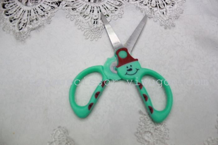 Cable KAIBO 0039 stainless steel scissors scissors' cartoon snowman display box