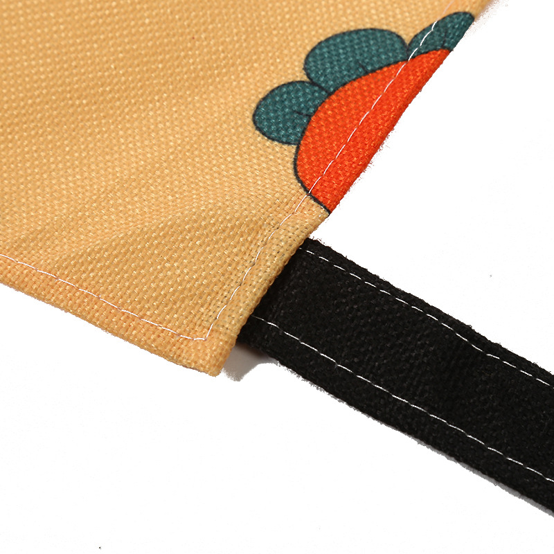 New Japanese-Style Cotton and Linen Apron Couple Apron Home Cooking Coffee Shop Apron Anti-Fouling Oil-Proof Waterproof Apron